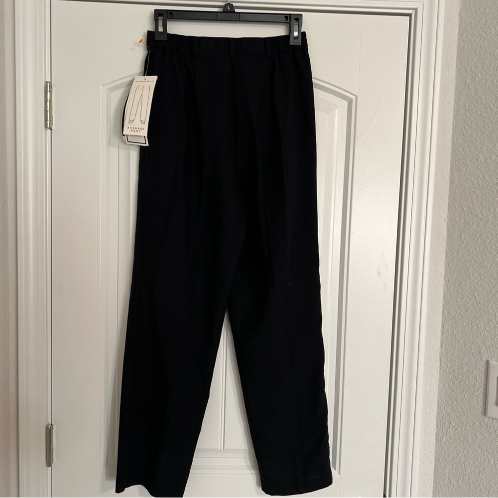 NWT black dress pants with pockets 6P